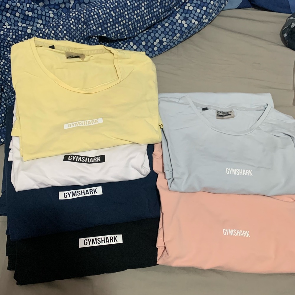 Gymshark T-Shirt Bundle (XL)